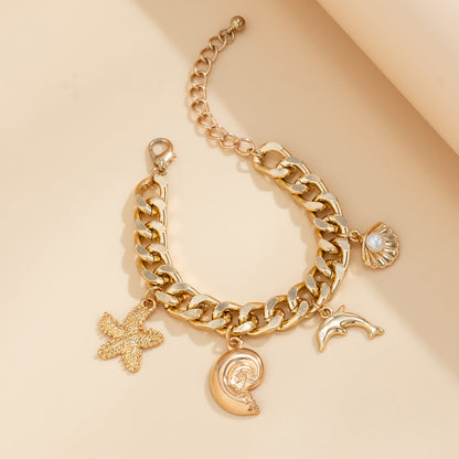 Celestial Seas Charm Necklace & Bracelet