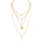 New Boho Vintage Multi-layer Pendant Necklace