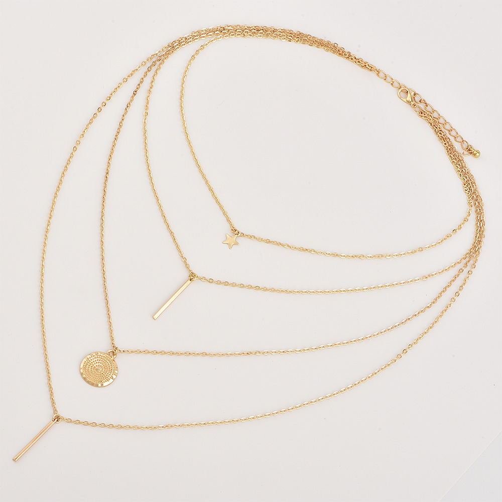 Luna Layers Pendant Necklace