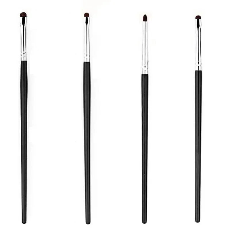 Small Angle Precise Detail Eyeshadow Brush Soft Horse Hair Eyelid Highlighter Lying Silkworm Makeup Brushes Eyes Make Up Tools