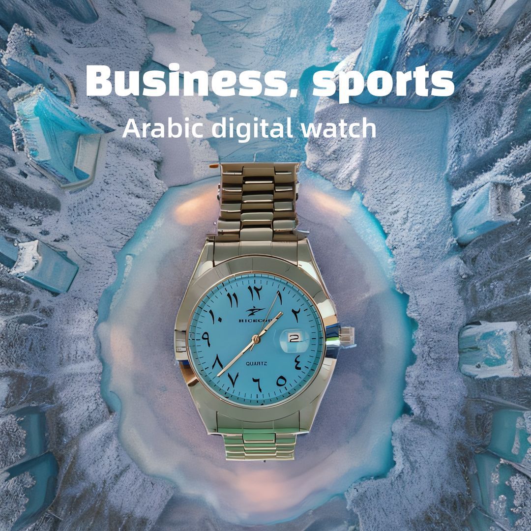 Men's Stainless Steel Strap Watch Casual Fashion