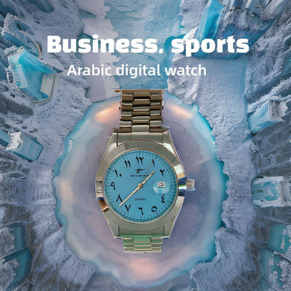 Men's Stainless Steel Strap Watch Casual Fashion